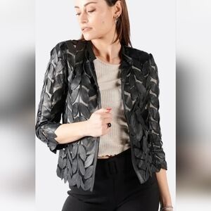unique braun  jacket .New Condition